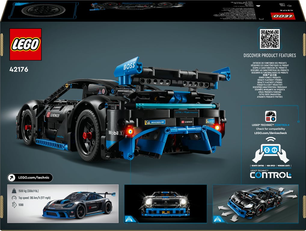 фото Авто-конструктор LEGO Technic Автомобіль для перегонів Porsche GT4 e-Performance (42176)