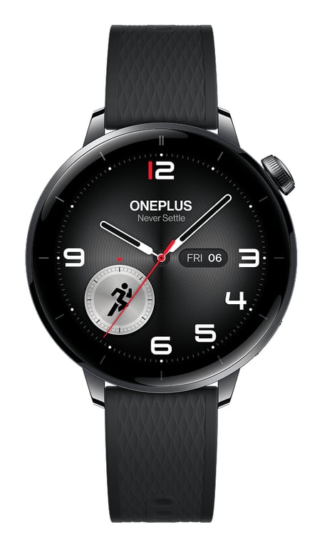 фото Смарт-годинник OnePlus Watch 3 Black Steel 43mm