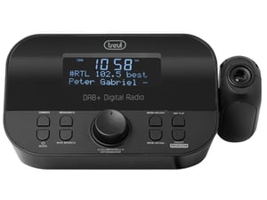 Trevi RC 85D8 DAB Digitaler Wecker Schwarz