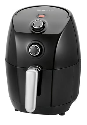 Clatronic FR 3698 H Enkel 1,5 l Fristående 900 W Varmluftsfritös Svart