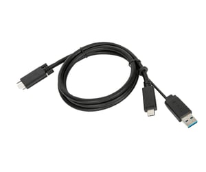Targus ACC1135GLX USB 3.2 Gen 1 (3.1 Gen 1) Cable, 1.8 m, USB-C, Black