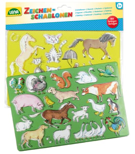 Lena 65767 Briefschreiber, mehrfarbig, Kunstvorlage