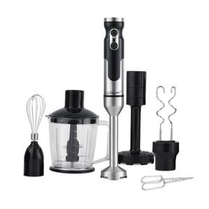 Maestro MR-567 blender Blender immersyjny 1000 W Czarny, Stal nierdzewna