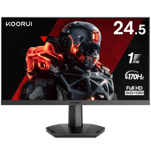 Koorui 25E3A monitor komputerowy 62,2 cm (24.5") 1920 x 1080 px Full HD Czarny