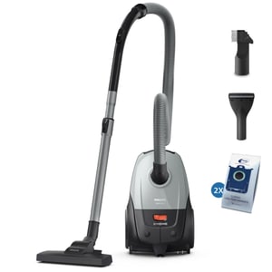 Philips XD2142/12 Vacuum Cleaner, 3 L, Cylinder, Dry, 850 W, Dust Bag