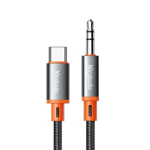Mcdodo CA-0820 kabel audio 1,2 m 3.5mm Lightning Czarny