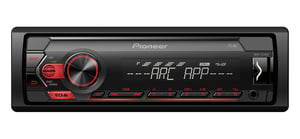 Pioneer MVH-S120UB radio samochodowe Czarny 200 W