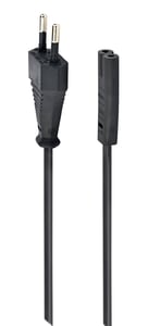 Gembird PC-184/2 Power Cable, Black, 1.8 m, Type-C Power Plug, C8 Panel