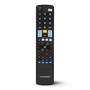 Thomson ROC4301 Remote Control: Infrared, Audio, DVD/Blu-ray, STB, TV, VCR. Press the buttons