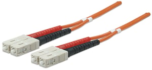 Intellinet 470018 InfiniBand-/fiberoptisk kabel, 2 m, SC, orange