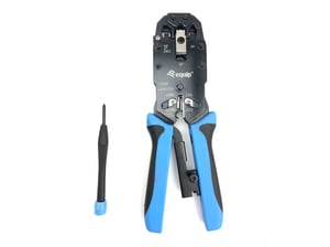 Equip 12940907101 Crimpzange Schwarz, Blau