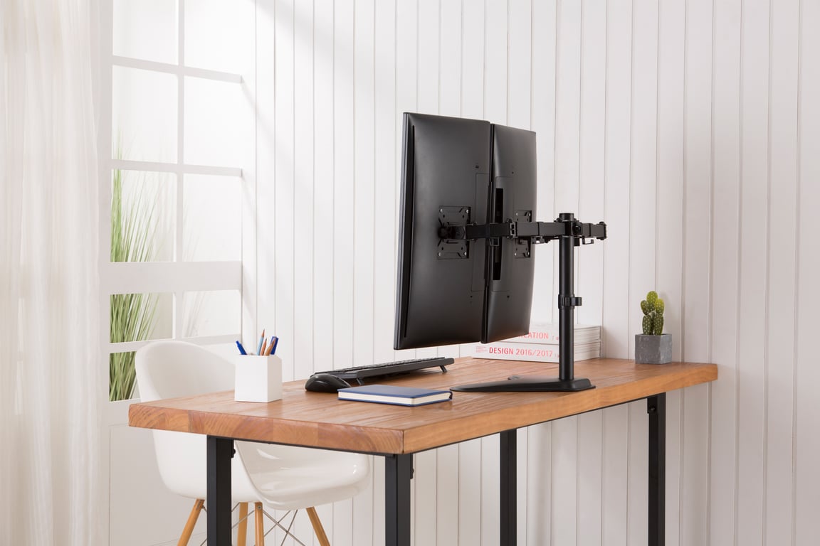 Digitus Stojak na dwa monitory, 2x 32", 2x 8 kg