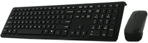Perixx PERIDUO-703 klawiatura Dołączona myszka Biuro RF Wireless QWERTZ Niemiecki Czarny