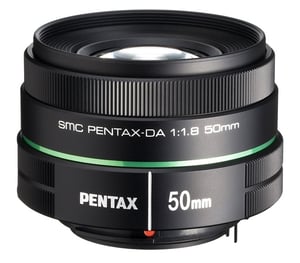 Pentax smc DA 50 mm F/1,8 SLR-Standardobjektiv, schwarz