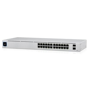 Ubiquiti UniFi USW-24-PoE-EU Hanterad L2 Gigabit Ethernet (10/100/1000) PoE-stöd Grå