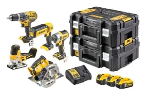 DeWALT DCK500P3T-QW Power Tool Combo Set with Battery