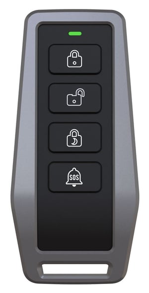 iGET EP5 pilot RF Wireless System bezpieczeństwa Naciśnij przyciski