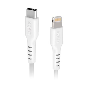 SBS TECABLELIGTC1W Lightning-Kabel 1 m Weiß