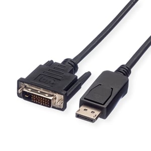 VALUE 11.99.5617 DisplayPort-kabel 5 m Svart