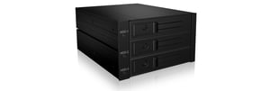 ICY BOX IB-563SSK 2x 5.25" Storage Drive Tray, Black