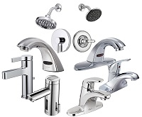 Bathroom fixtures and faucets
