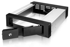 ICY BOX IB-158SSK-B 13.3 cm (5.25") Mounting Panel, Black