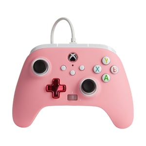 PowerA 1518815-01 Gaming Controller, Pink USB Gamepad, Analog/Digital, Xbox One, Xbox Series S, Xbox Series X