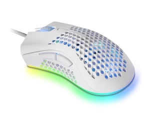 Mars Gaming MMEXW myszka Po prawej stronie USB Typu-A Optyczny 32000 DPI