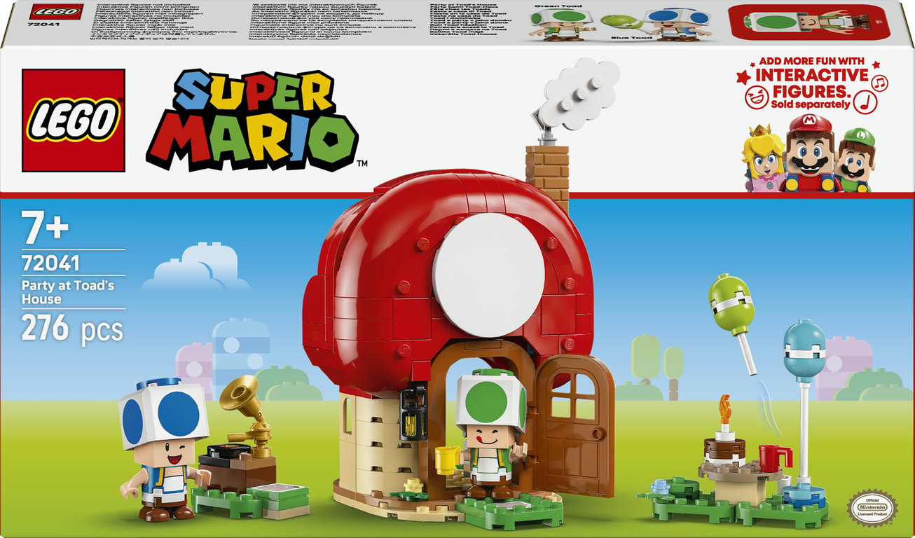 LEGO Super Mario Toad i domówka