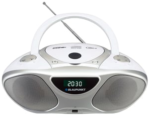 Blaupunkt BB14WH CD-Player, silber, weiß, CD-Brenner