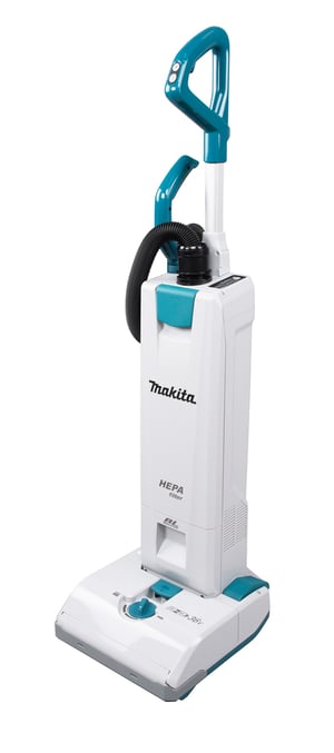 Makita DVC560PT2 Stabstaubsauger/Elektrobürste Akku Trocken- und Nassreinigung HEPA Beutellos 5 l Weiß 6 Ah