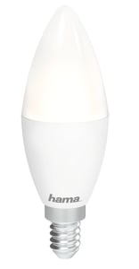 Hama 00176586 energy-saving lamp, Daylight, Warm White, 5.5 W, E14 F