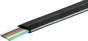 Deltaco MD-15S kabel telefoniczny 100 m Czarny
