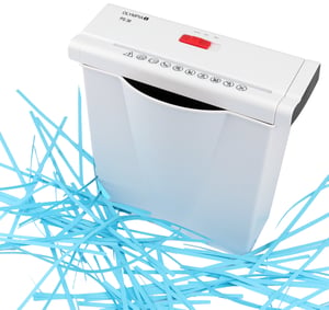 Olympia 2707 Shredder, 34 cm Strip-Cut, White