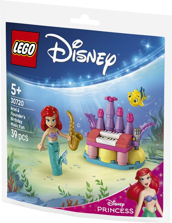LEGO Disney Princess Urodzinowa potańcówka Arielki i Florka