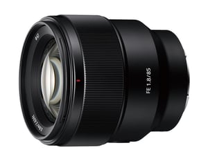 Sony FE 85 mm F1,8 – spiegellose Kamera/Spiegelreflexkamera mit einem Objektiv – Teleobjektiv – Schwarz