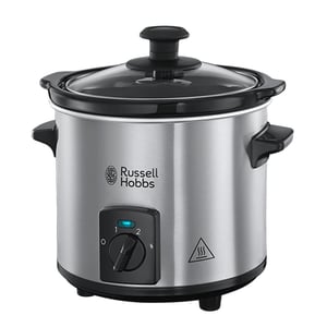 Russell Hobbs 25570-56 2-liter slow cooker, 145 W, Black, Stainless Steel