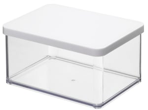 Rotho Loft 11610 Rektangulär doserare 2,25 l, genomskinlig, vit
