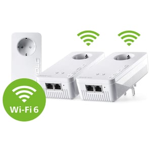 Devolo Magic 2 WiFi 6 next - Multiroom Kit 3000 Mbit/s Przewodowa sieć LAN Wi-Fi Biały 3 szt.