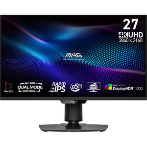 MSI MAG 274UPDF E16M monitor komputerowy 68,6 cm (27") 3840 x 2160 px 4K Ultra HD LED Czarny