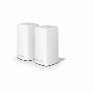 Linksys Velop Dualband (2,4 GHz/5 GHz) Wi-Fi 5 (802.11ac) Weiß 2 für den Innenbereich