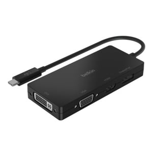 Belkin AVC003BTBK Dockingstation, kabelgebunden, USB 3.2 Gen 1 (3.1 Gen 1), Typ C, schwarz