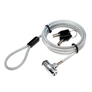 LogiLink NBS009 Cable Clamp, Silver, 1.8 m
