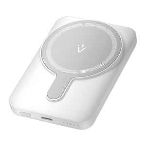 Vention FHSW0 powerbank 5000 mAh Trådlös laddning Vit