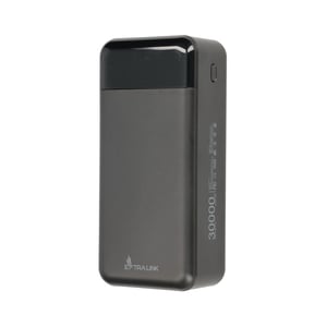 Extralink Powerbank EPB-124 30000mAh Black Power Bank, Fast Charging, USB-C