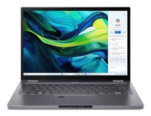 Acer Aspire Spin 14 ASP14-52MTN-75Q5 Intel Core Ultra 7 155U Hybrid (2-in-1) 35.6 cm (14") WUXGA touchscreen 16 GB LPDDR5x-SDRAM 1 TB SSD Wi-Fi 6 (802.11ax) Windows 11 Home Gray