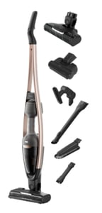 AEG AS62A25UOT Upright Vacuum Cleaner, Battery-Powered, Dry, Bagless, Gray, 2.5 Ah