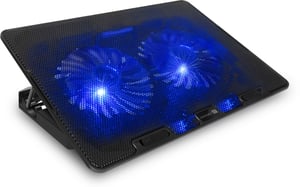 Connect IT CCP-1910-BK Kühlunterlage für Laptops 39,6 cm (15,6") 1000 U/min Schwarz