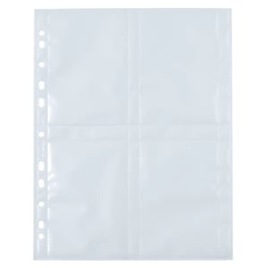 HERMA 7560 Kunststoff-Dokumentenhülle 90 x 130 mm Polypropylen (PP) 250 Stück