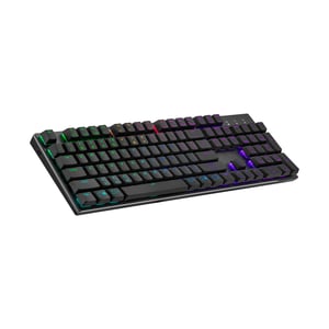 Cooler Master Peripherals SK653 Bluetooth-gamingtangentbord, QWERTY, amerikansk engelska, svart, grå